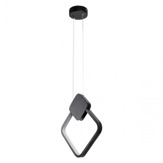 GloboStar® MARY 61082 Κρεμαστό Φωτιστικό Οροφής Design LED CCT 12W 1440lm 300° AC 220-240V - Εναλλαγή Φωτισμού μέσω Διακόπτη On/Off All In One Ψυχρό 6000k+Φυσικό 4500k+Θερμό 2700k Μ20 x Π2.3 x Υ28.5cm - Μαύρο GloboStar® MARY 61082 Κρεμαστό Φωτιστικό Οροφής Design LED CCT 12W 1440lm 300° AC 220-240V - Εναλλαγή Φωτισμού μέσω Διακόπτη On/Off All In One Ψυχρό 6000k+Φυσικό 4500k+Θερμό 2700k Μ20 x Π2.3 x Υ28.5cm - Μαύρο