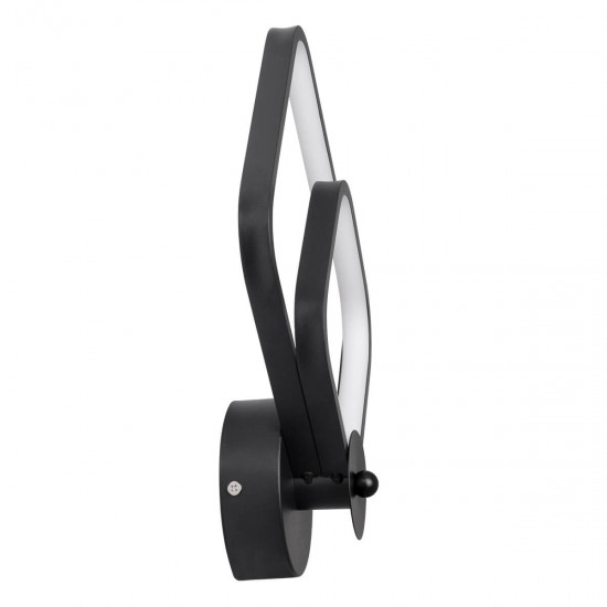 GloboStar® ANNA 61085 Φωτιστικό Τοίχου - Απλίκα Design LED CCT 15W 1800lm 300° AC 220-240V - Εναλλαγή Φωτισμού μέσω Διακόπτη On/Off All In One Ψυχρό 6000k+Φυσικό 4500k+Θερμό 2700k Μ25 x Π8 x Υ30cm - Μαύρο GloboStar® ANNA 61085 Φωτιστικό Τοίχου - Απλίκα Design LED CCT 15W 1800lm 300° AC 220-240V - Εναλλαγή Φωτισμού μέσω Διακόπτη On/Off All In One Ψυχρό 6000k+Φυσικό 4500k+Θερμό 2700k Μ25 x Π8 x Υ30cm - Μαύρο
