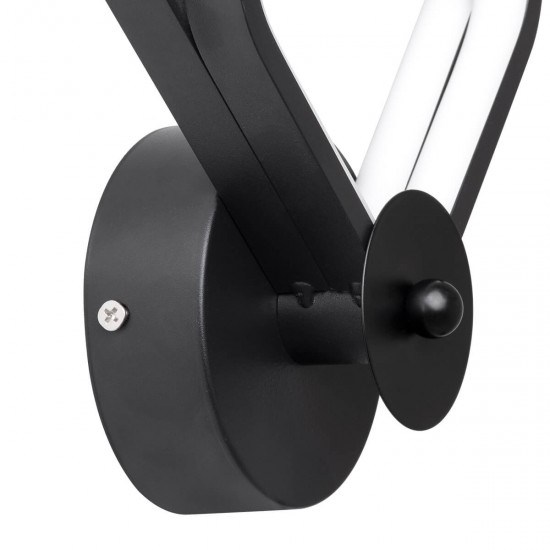 GloboStar® ANNA 61085 Φωτιστικό Τοίχου - Απλίκα Design LED CCT 15W 1800lm 300° AC 220-240V - Εναλλαγή Φωτισμού μέσω Διακόπτη On/Off All In One Ψυχρό 6000k+Φυσικό 4500k+Θερμό 2700k Μ25 x Π8 x Υ30cm - Μαύρο GloboStar® ANNA 61085 Φωτιστικό Τοίχου - Απλίκα Design LED CCT 15W 1800lm 300° AC 220-240V - Εναλλαγή Φωτισμού μέσω Διακόπτη On/Off All In One Ψυχρό 6000k+Φυσικό 4500k+Θερμό 2700k Μ25 x Π8 x Υ30cm - Μαύρο
