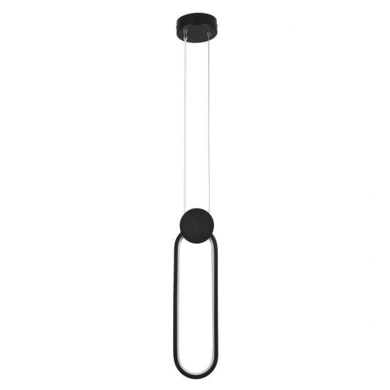 GloboStar® ILDI 61088 Κρεμαστό Φωτιστικό Οροφής Design LED CCT 12W 1440lm 300° AC 220-240V - Εναλλαγή Φωτισμού μέσω Διακόπτη On/Off All In One Ψυχρό 6000k+Φυσικό 4500k+Θερμό 2700k Μ10 x Π2.3 x Υ38cm - Μαύρο GloboStar® ILDI 61088 Κρεμαστό Φωτιστικό Οροφής Design LED CCT 12W 1440lm 300° AC 220-240V - Εναλλαγή Φωτισμού μέσω Διακόπτη On/Off All In One Ψυχρό 6000k+Φυσικό 4500k+Θερμό 2700k Μ10 x Π2.3 x Υ38cm - Μαύρο