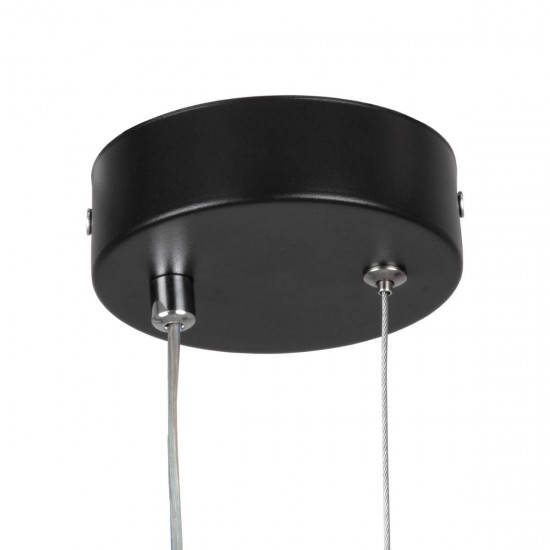 GloboStar® ILDI 61088 Κρεμαστό Φωτιστικό Οροφής Design LED CCT 12W 1440lm 300° AC 220-240V - Εναλλαγή Φωτισμού μέσω Διακόπτη On/Off All In One Ψυχρό 6000k+Φυσικό 4500k+Θερμό 2700k Μ10 x Π2.3 x Υ38cm - Μαύρο GloboStar® ILDI 61088 Κρεμαστό Φωτιστικό Οροφής Design LED CCT 12W 1440lm 300° AC 220-240V - Εναλλαγή Φωτισμού μέσω Διακόπτη On/Off All In One Ψυχρό 6000k+Φυσικό 4500k+Θερμό 2700k Μ10 x Π2.3 x Υ38cm - Μαύρο