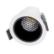 GloboStar® PLUTO-S 60246 Χωνευτό LED Spot Downlight TrimLess Φ6.4cm 7W 910lm 38° AC 220-240V IP20 Φ6.4 x Υ4.9cm - Στρόγγυλο - Λευκό με Μαύρο Κάτοπτρο & Anti-Glare HoneyComb - Φυσικό Λευκό 4500K - Bridgelux COB - 5 Years Warranty GloboStar® PLUTO-S 60246 Χωνευτό LED Spot Downlight TrimLess Φ6.4cm 7W 910lm 38° AC 220-240V IP20 Φ6.4 x Υ4.9cm - Στρόγγυλο - Λευκό με Μαύρο Κάτοπτρο & Anti-Glare HoneyComb - Φυσικό Λευκό 4500K - Bridgelux COB - 5 Years Warranty
