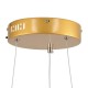 GloboStar® DIAMOND 61129 Κρεμαστό Φωτιστικό Δαχτυλίδι-Κύκλος LED CCT 30W 3513lm 360° AC 220-240V - Εναλλαγή Φωτισμού μέσω Τηλεχειριστηρίου All In One Ψυχρό 6000k+Φυσικό 4500k+Θερμό 2700k Dimmable Φ40cm - Χρυσό Βούρτσας - 3 Years Warranty GloboStar® DIAMOND 61129 Κρεμαστό Φωτιστικό Δαχτυλίδι-Κύκλος LED CCT 30W 3513lm 360° AC 220-240V - Εναλλαγή Φωτισμού μέσω Τηλεχειριστηρίου All In One Ψυχρό 6000k+Φυσικό 4500k+Θερμό 2700k Dimmable Φ40cm - Χρυσό Βούρτσας - 3 Years Warranty