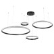 GloboStar® DIAMOND TETRA 61148 Κρεμαστό Φωτιστικό Δαχτυλίδι-Κύκλος LED CCT 150W 18379lm 360° AC 220-240V - Εναλλαγή Φωτισμού μέσω Τηλεχειριστηρίου All In One Ψυχρό 6000k+Φυσικό 4500k+Θερμό 2700k Dimmable Φ25+40+60+80cm - Μαύρο - 3 Years Warranty GloboStar® DIAMOND TETRA 61148 Κρεμαστό Φωτιστικό Δαχτυλίδι-Κύκλος LED CCT 150W 18379lm 360° AC 220-240V - Εναλλαγή Φωτισμού μέσω Τηλεχειριστηρίου All In One Ψυχρό 6000k+Φυσικό 4500k+Θερμό 2700k Dimmable Φ25+40+60+80cm - Μαύρο - 3 Years Warranty
