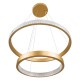 GloboStar® DIAMOND DUO 61151 Κρεμαστό Φωτιστικό Δαχτυλίδι-Κύκλος LED CCT 75W 8743lm 360° AC 220-240V - Εναλλαγή Φωτισμού μέσω Τηλεχειριστηρίου All In One Ψυχρό 6000k+Φυσικό 4500k+Θερμό 2700k Dimmable Φ40+60cm - Χρυσό Βούρτσας - 3 Years Warranty GloboStar® DIAMOND DUO 61151 Κρεμαστό Φωτιστικό Δαχτυλίδι-Κύκλος LED CCT 75W 8743lm 360° AC 220-240V - Εναλλαγή Φωτισμού μέσω Τηλεχειριστηρίου All In One Ψυχρό 6000k+Φυσικό 4500k+Θερμό 2700k Dimmable Φ40+60cm - Χρυσό Βούρτσας - 3 Years Warranty
