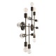GloboStar® PIPING 00669 Vintage Industrial Επιτοίχιο Φωτιστικό Πολύφωτο Μπρούτζινο Μεταλλικό Πλέγμα Μ78.5 x Π9.5 x Υ64cm GloboStar® PIPING 00669 Vintage Industrial Επιτοίχιο Φωτιστικό Πολύφωτο Μπρούτζινο Μεταλλικό Πλέγμα Μ78.5 x Π9.5 x Υ64cm
