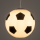 GloboStar® FOOTBALL 00647 Μοντέρνο Κρεμαστό Παιδικό Φωτιστικό Οροφής Μονόφωτο 1 x E27 Μαύρο Λευκό Γυάλινο Φ25 x Υ25cm GloboStar® FOOTBALL 00647 Μοντέρνο Κρεμαστό Παιδικό Φωτιστικό Οροφής Μονόφωτο 1 x E27 Μαύρο Λευκό Γυάλινο Φ25 x Υ25cm