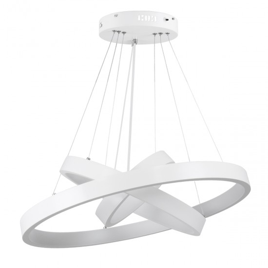 GloboStar® NEMESIS TRIO 61168 Κρεμαστό Φωτιστικό Δαχτυλίδι-Κύκλος LED CCT 100W 12123lm 360° AC 220-240V - Εναλλαγή Φωτισμού μέσω Τηλεχειριστηρίου All In One Ψυχρό 6000k+Φυσικό 4500k+Θερμό 2700k Dimmable Φ25+40+60cm - Λευκό - 3 Years Warranty GloboStar® NEMESIS TRIO 61168 Κρεμαστό Φωτιστικό Δαχτυλίδι-Κύκλος LED CCT 100W 12123lm 360° AC 220-240V - Εναλλαγή Φωτισμού μέσω Τηλεχειριστηρίου All In One Ψυχρό 6000k+Φυσικό 4500k+Θερμό 2700k Dimmable Φ25+40+60cm - Λευκό - 3 Years Warranty
