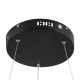 GloboStar® VENOM 61176 Κρεμαστό Φωτιστικό Δαχτυλίδι-Κύκλος LED CCT 45W 5269lm 120° AC 220-240V - Εναλλαγή Φωτισμού μέσω Τηλεχειριστηρίου All In One Ψυχρό 6000K+Φυσικό 4500K+Θερμό 2700K Dimmable Φ60cm - Μαύρο - 3 Years Warranty GloboStar® VENOM 61176 Κρεμαστό Φωτιστικό Δαχτυλίδι-Κύκλος LED CCT 45W 5269lm 120° AC 220-240V - Εναλλαγή Φωτισμού μέσω Τηλεχειριστηρίου All In One Ψυχρό 6000K+Φυσικό 4500K+Θερμό 2700K Dimmable Φ60cm - Μαύρο - 3 Years Warranty