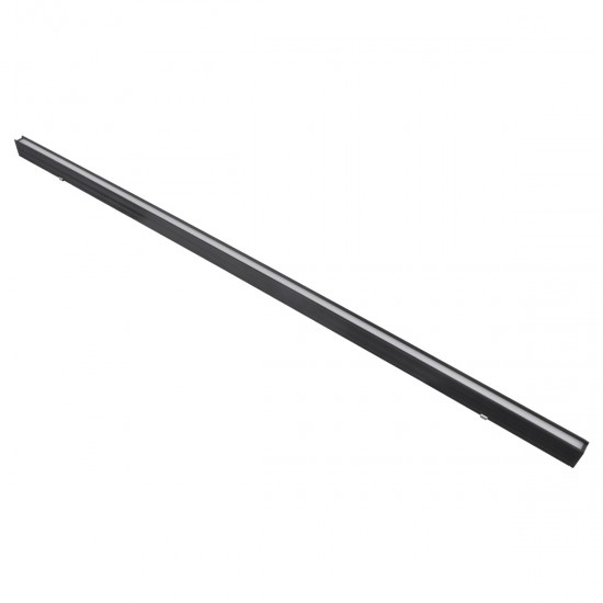 GloboStar® OFFICE 61023-S Γραμμικό Φωτιστικό Οροφής Linear LED 18W 2230lm 120° AC 220-240V Μ120 x Π2 x Υ4cm Ψυχρό Λευκό 6000K - Μαύρο - 3 Years Warranty