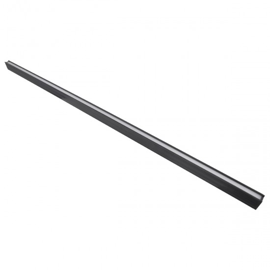 GloboStar® OFFICE 61023-S Γραμμικό Φωτιστικό Οροφής Linear LED 18W 2230lm 120° AC 220-240V Μ120 x Π2 x Υ4cm Ψυχρό Λευκό 6000K - Μαύρο - 3 Years Warranty