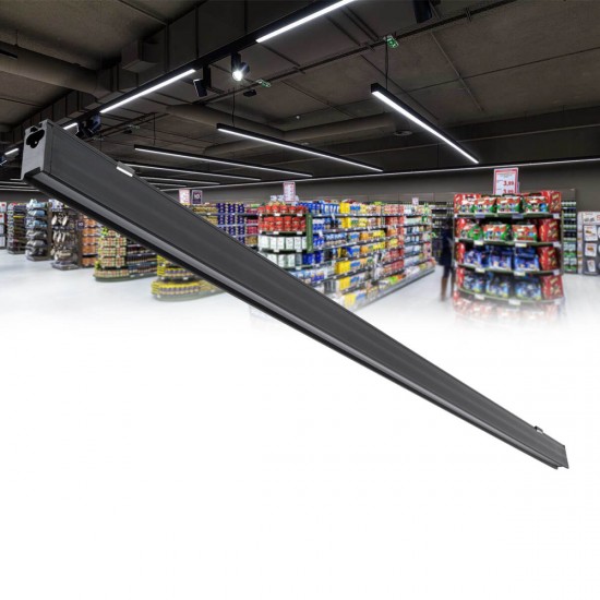 GloboStar® MARKET 61022-S Γραμμικό Φωτιστικό Οροφής Linear LED 18W 2170lm 60° AC 220-240V Μ120 x Π2 x Υ4cm Θερμό Λευκό 2700K - Μαύρο - 3 Years Warranty GloboStar® MARKET 61022-S Γραμμικό Φωτιστικό Οροφής Linear LED 18W 2170lm 60° AC 220-240V Μ120 x Π2 x Υ4cm Θερμό Λευκό 2700K - Μαύρο - 3 Years Warranty