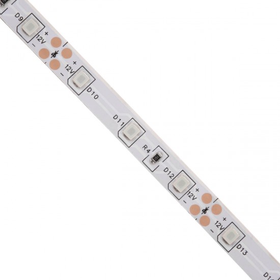 GloboStar® 90593 Ταινία LED SMD 3528 5m 4.8W/m 60LED/m 200lm/m 120° DC 12V IP20 Κόκκινο - 2 Χρόνια Εγγύηση