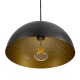 GloboStar® SOLANA 01301 Μοντέρνο Κρεμαστό Φωτιστικό Οροφής Μονόφωτο 1 x E27 Μαύρο Μεταλλικό Καμπάνα Φ30 x Υ15cm GloboStar® SOLANA 01301 Μοντέρνο Κρεμαστό Φωτιστικό Οροφής Μονόφωτο 1 x E27 Μαύρο Μεταλλικό Καμπάνα Φ30 x Υ15cm