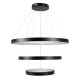 GloboStar® NEMESIS TRIO 61170 Κρεμαστό Φωτιστικό Δαχτυλίδι-Κύκλος LED CCT 120W 14723lm 360° AC 220-240V - Εναλλαγή Φωτισμού μέσω Τηλεχειριστηρίου All In One Ψυχρό 6000k+Φυσικό 4500k+Θερμό 2700k Dimmable Φ40+60+80cm - Μαύρο - 3 Years Warranty GloboStar® NEMESIS TRIO 61170 Κρεμαστό Φωτιστικό Δαχτυλίδι-Κύκλος LED CCT 120W 14723lm 360° AC 220-240V - Εναλλαγή Φωτισμού μέσω Τηλεχειριστηρίου All In One Ψυχρό 6000k+Φυσικό 4500k+Θερμό 2700k Dimmable Φ40+60+80cm - Μαύρο - 3 Years Warranty