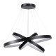 GloboStar® NEMESIS TRIO 61170 Κρεμαστό Φωτιστικό Δαχτυλίδι-Κύκλος LED CCT 120W 14723lm 360° AC 220-240V - Εναλλαγή Φωτισμού μέσω Τηλεχειριστηρίου All In One Ψυχρό 6000k+Φυσικό 4500k+Θερμό 2700k Dimmable Φ40+60+80cm - Μαύρο - 3 Years Warranty GloboStar® NEMESIS TRIO 61170 Κρεμαστό Φωτιστικό Δαχτυλίδι-Κύκλος LED CCT 120W 14723lm 360° AC 220-240V - Εναλλαγή Φωτισμού μέσω Τηλεχειριστηρίου All In One Ψυχρό 6000k+Φυσικό 4500k+Θερμό 2700k Dimmable Φ40+60+80cm - Μαύρο - 3 Years Warranty