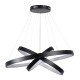 GloboStar® NEMESIS TRIO 61170-DECO Κρεμαστό Φωτιστικό Δαχτυλίδι-Κύκλος LED CCT 120W 14723lm 360° AC 220-240V - Εναλλαγή Φωτισμού μέσω Τηλεχειριστηρίου All In One Ψυχρό 6000k+Φυσικό 4500k+Θερμό 2700k Dimmable Φ40+60+80cm - Μαύρο - 3 Years Warranty GloboStar® NEMESIS TRIO 61170-DECO Κρεμαστό Φωτιστικό Δαχτυλίδι-Κύκλος LED CCT 120W 14723lm 360° AC 220-240V - Εναλλαγή Φωτισμού μέσω Τηλεχειριστηρίου All In One Ψυχρό 6000k+Φυσικό 4500k+Θερμό 2700k Dimmable Φ40+60+80cm - Μαύρο - 3 Years Warranty