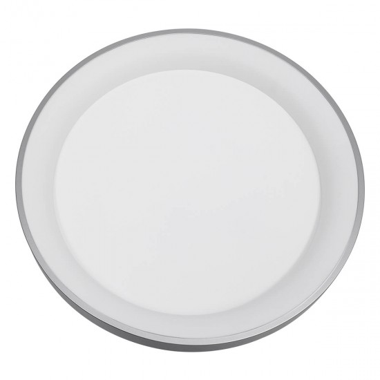 GloboStar® SALEM 61238 Πλαφονιέρα Οροφής Δαχτυλίδι-Κύκλος LED CCT 105W 12075lm 120° AC 220-240V - Εναλλαγή Φωτισμού μέσω Τηλεχειριστηρίου All In One Ψυχρό 6000k+Φυσικό 4500k+Θερμό 2700k Dimmable Φ60cm - Ασημί - 3 Years Warranty GloboStar® SALEM 61238 Πλαφονιέρα Οροφής Δαχτυλίδι-Κύκλος LED CCT 105W 12075lm 120° AC 220-240V - Εναλλαγή Φωτισμού μέσω Τηλεχειριστηρίου All In One Ψυχρό 6000k+Φυσικό 4500k+Θερμό 2700k Dimmable Φ60cm - Ασημί - 3 Years Warranty