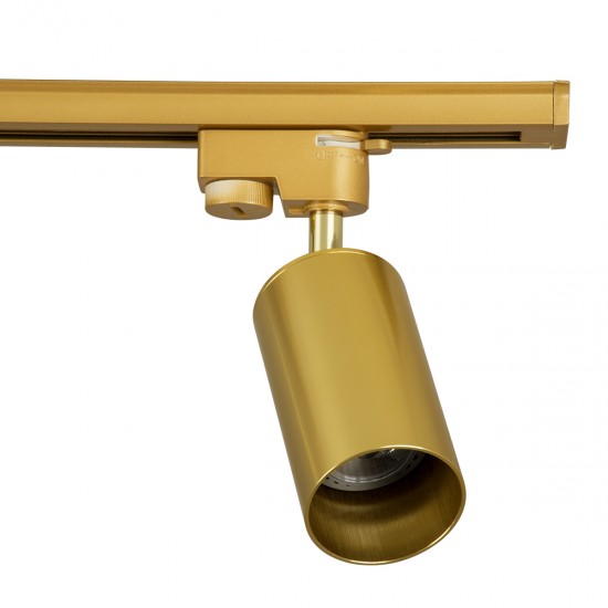 GloboStar® LEO 60359 Μοντέρνο Φωτιστικό Οροφής Ράγα με Κινούμενα Σποτ Αλουμινίου Τρίφωτο 3 x GU10 AC 220-240V IP20 Μ100 x Π6 x Υ20cm - 2 Γραμμών - Χρυσό Πλατίνα - 5 Years Warranty GloboStar® LEO 60359 Μοντέρνο Φωτιστικό Οροφής Ράγα με Κινούμενα Σποτ Αλουμινίου Τρίφωτο 3 x GU10 AC 220-240V IP20 Μ100 x Π6 x Υ20cm - 2 Γραμμών - Χρυσό Πλατίνα - 5 Years Warranty