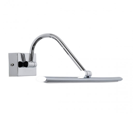 GloboStar® MIRA 60434 Μοντέρνο Φωτιστικό Τοίχου - Απλίκα Καθρέπτη Μπάνιου - Πίνακα LED 12W 1400lm 120° AC 220-240V IP44 Μ60 x Π20 x Υ13cm - Φυσικό Λευκό 4500K - Χρώμιο Νίκελ - 3 Years Warranty GloboStar® MIRA 60434 Μοντέρνο Φωτιστικό Τοίχου - Απλίκα Καθρέπτη Μπάνιου - Πίνακα LED 12W 1400lm 120° AC 220-240V IP44 Μ60 x Π20 x Υ13cm - Φυσικό Λευκό 4500K - Χρώμιο Νίκελ - 3 Years Warranty
