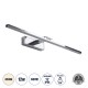 GloboStar® ELLIS 60445 Μοντέρνο Φωτιστικό Τοίχου - Απλίκα Καθρέπτη Μπάνιου - Πίνακα LED 12W 1400lm 120° AC 220-240V IP44 Μ60 x Π16 x Υ6cm - Φυσικό Λευκό 4500K - Χρώμιο Νίκελ - 3 Years Warranty GloboStar® ELLIS 60445 Μοντέρνο Φωτιστικό Τοίχου - Απλίκα Καθρέπτη Μπάνιου - Πίνακα LED 12W 1400lm 120° AC 220-240V IP44 Μ60 x Π16 x Υ6cm - Φυσικό Λευκό 4500K - Χρώμιο Νίκελ - 3 Years Warranty