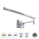 GloboStar® FRIDA 60458 Μοντέρνο Φωτιστικό Τοίχου - Απλίκα Καθρέπτη Μπάνιου - Πίνακα LED 12W 1400lm 120° AC 220-240V IP44 Μ51 x Π9 έως Π68(Ρυθμιζόμενο) x Υ10cm - Φυσικό Λευκό 4500K - Χρώμιο Νίκελ - 3 Years Warranty