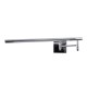 GloboStar® FRIDA 60458 Μοντέρνο Φωτιστικό Τοίχου - Απλίκα Καθρέπτη Μπάνιου - Πίνακα LED 12W 1400lm 120° AC 220-240V IP44 Μ51 x Π9 έως Π68(Ρυθμιζόμενο) x Υ10cm - Φυσικό Λευκό 4500K - Χρώμιο Νίκελ - 3 Years Warranty