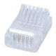 GloboStar® 70690 Ενωτικός Σύνδεσμος για Πολύχρωμη Ταινία LED RGB+CCT 12mm 6 PIN σε Καλώδιο Τροφοδοσίας Ατερμάτιστο 6 PIN Μ2.1 x Π1.6 x Υ0.7cm Διάφανο GloboStar® 70690 Ενωτικός Σύνδεσμος για Πολύχρωμη Ταινία LED RGB+CCT 12mm 6 PIN σε Καλώδιο Τροφοδοσίας Ατερμάτιστο 6 PIN Μ2.1 x Π1.6 x Υ0.7cm Διάφανο