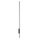 GloboStar® HARLEM 61335 Φωτιστικό Τοίχου - Απλίκα Design LED CCT 18W 2160lm 120° AC 220-240V - Εναλλαγή Φωτισμού μέσω Διακόπτη On/Off All In One Ψυχρό 6000k+Φυσικό 4500k+Θερμό 2700k Μ5 x Π4 x Υ120cm - Μαύρο - 3 Years Warranty