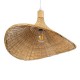 GloboStar® CUBA 01717 Vintage Κρεμαστό Φωτιστικό Οροφής Μονόφωτο 1 x E27 Μπεζ Ξύλινο Μπαμπού Φ43 x Y30cm GloboStar® CUBA 01717 Vintage Κρεμαστό Φωτιστικό Οροφής Μονόφωτο 1 x E27 Μπεζ Ξύλινο Μπαμπού Φ43 x Y30cm