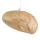 GloboStar® CARIBBEAN 01723 Vintage Κρεμαστό Φωτιστικό Οροφής Μονόφωτο 1 x E27 Μπεζ Ξύλινο Μπαμπού Φ45 x Y24cm GloboStar® CARIBBEAN 01723 Vintage Κρεμαστό Φωτιστικό Οροφής Μονόφωτο 1 x E27 Μπεζ Ξύλινο Μπαμπού Φ45 x Y24cm