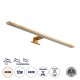 GloboStar® NINA 60423 Μοντέρνο Φωτιστικό Τοίχου - Απλίκα Καθρέπτη Μπάνιου - Πίνακα LED 12W 1400lm 120° AC 220-240V IP44 Μ60 x Π10.5 x Υ4cm - Φυσικό Λευκό 4500K - Χάλκινο - 3 Years Warranty GloboStar® NINA 60423 Μοντέρνο Φωτιστικό Τοίχου - Απλίκα Καθρέπτη Μπάνιου - Πίνακα LED 12W 1400lm 120° AC 220-240V IP44 Μ60 x Π10.5 x Υ4cm - Φυσικό Λευκό 4500K - Χάλκινο - 3 Years Warranty