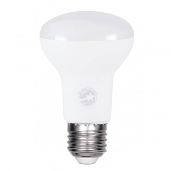 GloboStar® 60080 Λάμπα LED E27 R63 Σποτ 10W 940lm 120° AC 220-240V IP20 Φ6.3 x Υ10.4cm Θερμό Λευκό 2700K - 3 Years Warranty
