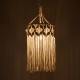 GloboStar® CONGO 36206 Boho - Μακραμέ - Macrame Κρεμαστό Φωτιστικό Οροφής Μονόφωτο 1 x E27 Πλεκτό Χειροποίητο Μπεζ Υφασμάτινο με Σχοινί Φ30 x Υ50cm GloboStar® CONGO 36206 Boho - Μακραμέ - Macrame Κρεμαστό Φωτιστικό Οροφής Μονόφωτο 1 x E27 Πλεκτό Χειροποίητο Μπεζ Υφασμάτινο με Σχοινί Φ30 x Υ50cm