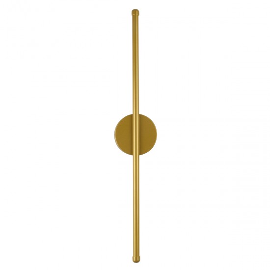 GloboStar® DIADEM 61330 Φωτιστικό Τοίχου - Απλίκα Design LED CCT 9W 1080lm 120° AC 220-240V - Εναλλαγή Φωτισμού μέσω Διακόπτη On/Off All In One Ψυχρό 6000k+Φυσικό 4500k+Θερμό 2700k Μ10 x Π4 x Υ60cm - Χρυσό - 3 Years Warranty GloboStar® DIADEM 61330 Φωτιστικό Τοίχου - Απλίκα Design LED CCT 9W 1080lm 120° AC 220-240V - Εναλλαγή Φωτισμού μέσω Διακόπτη On/Off All In One Ψυχρό 6000k+Φυσικό 4500k+Θερμό 2700k Μ10 x Π4 x Υ60cm - Χρυσό - 3 Years Warranty