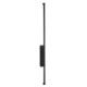 GloboStar® HARLEM 61331 Φωτιστικό Τοίχου - Απλίκα Design LED CCT 9W 1080lm 120° AC 220-240V - Εναλλαγή Φωτισμού μέσω Διακόπτη On/Off All In One Ψυχρό 6000k+Φυσικό 4500k+Θερμό 2700k Μ5 x Π4 x Υ60cm - Μαύρο - 3 Years Warranty