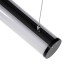 GloboStar® 70856-3M Κρεμαστό Προφίλ Αλουμινίου Μαύρο με Στρόγγυλο Λευκό Οπάλ Κάλυμμα για έως 3 Σειρές Ταινίας LED Πατητό - Press On 3 Μέτρα GloboStar® 70856-3M Κρεμαστό Προφίλ Αλουμινίου Μαύρο με Στρόγγυλο Λευκό Οπάλ Κάλυμμα για έως 3 Σειρές Ταινίας LED Πατητό - Press On 3 Μέτρα