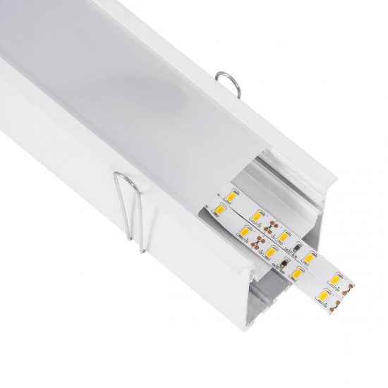 GloboStar® 70833-3M AVATAR Linear Γραμμικό Αρχιτεκτονικό Χωνευτό Προφίλ Αλουμινίου Λευκό με Λευκό Οπάλ Κάλυμμα για 4 Σειρές Ταινίας LED Πατητό - Press On 3 Μέτρα GloboStar® 70833-3M AVATAR Linear Γραμμικό Αρχιτεκτονικό Χωνευτό Προφίλ Αλουμινίου Λευκό με Λευκό Οπάλ Κάλυμμα για 4 Σειρές Ταινίας LED Πατητό - Press On 3 Μέτρα