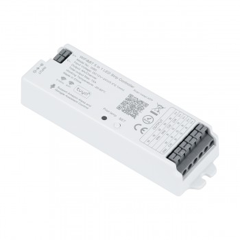GloboStar® 73008 Ασύρματος WiFi LED RGBW+WW+CCT Controller IOS/Android 5in1 Bluetooth 2.4Ghz DC 12-24V Max 180W