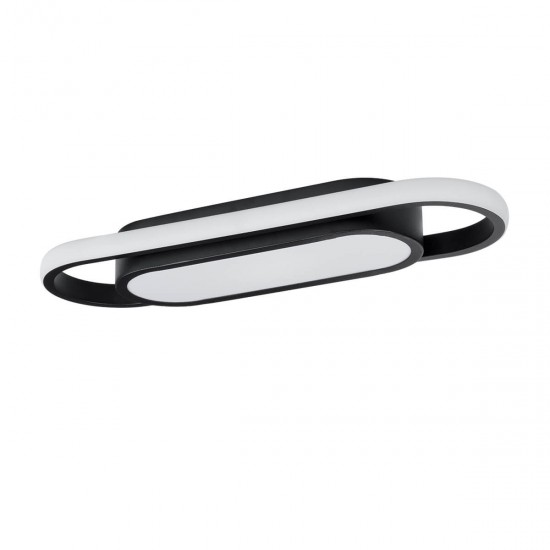 GloboStar® IGOR 61216 Φωτιστικό Οροφής Linear Design LED CCT 24W 2880lm 210° AC 220-240V - Εναλλαγή Φωτισμού μέσω Διακόπτη On/Off All In One Ψυχρό 6000k+Φυσικό 4500k+Θερμό 2700k Μ41 x Π13 x Υ4.5cm - Μαύρο - 3 Years Warranty GloboStar® IGOR 61216 Φωτιστικό Οροφής Linear Design LED CCT 24W 2880lm 210° AC 220-240V - Εναλλαγή Φωτισμού μέσω Διακόπτη On/Off All In One Ψυχρό 6000k+Φυσικό 4500k+Θερμό 2700k Μ41 x Π13 x Υ4.5cm - Μαύρο - 3 Years Warranty