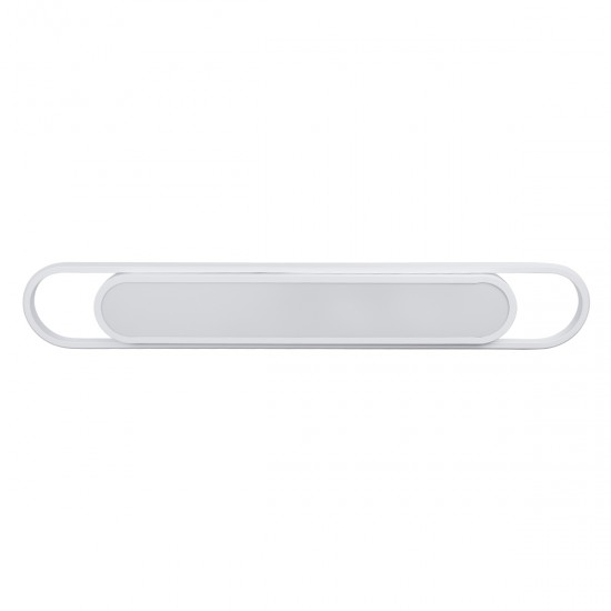 GloboStar® IGOR 61219 Φωτιστικό Οροφής Linear Design LED CCT 48W 5760lm 210° AC 220-240V - Εναλλαγή Φωτισμού μέσω Διακόπτη On/Off All In One Ψυχρό 6000k+Φυσικό 4500k+Θερμό 2700k Μ81 x Π13 x Υ4.5cm - Λευκό - 3 Years Warranty