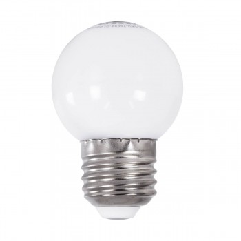 GloboStar® 76092 Λάμπα LED E27 G45 Γλομπάκι 3W 240lm 260° AC 220-240V IP20 Φ4.5 x Υ6.9cm Θερμό Λευκό 2700K - 2 Years Warranty