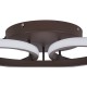 GloboStar® MARGARET 61402 Φωτιστικό Οροφής Design LED CCT 54W 6210lm 360° AC 220-240V - Εναλλαγή Φωτισμού μέσω Τηλεχειριστηρίου All In One Ψυχρό 6000k+Φυσικό 4500k+Θερμό 2700k Dimmable Φ57 x Υ12cm - Καφέ - 3 Years Warranty GloboStar® MARGARET 61402 Φωτιστικό Οροφής Design LED CCT 54W 6210lm 360° AC 220-240V - Εναλλαγή Φωτισμού μέσω Τηλεχειριστηρίου All In One Ψυχρό 6000k+Φυσικό 4500k+Θερμό 2700k Dimmable Φ57 x Υ12cm - Καφέ - 3 Years Warranty