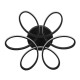 GloboStar® MARGARET 61400 Φωτιστικό Οροφής Design LED CCT 54W 6210lm 360° AC 220-240V - Εναλλαγή Φωτισμού μέσω Τηλεχειριστηρίου All In One Ψυχρό 6000k+Φυσικό 4500k+Θερμό 2700k Dimmable Φ57 x Υ12cm - Μαύρο - 3 Years Warranty GloboStar® MARGARET 61400 Φωτιστικό Οροφής Design LED CCT 54W 6210lm 360° AC 220-240V - Εναλλαγή Φωτισμού μέσω Τηλεχειριστηρίου All In One Ψυχρό 6000k+Φυσικό 4500k+Θερμό 2700k Dimmable Φ57 x Υ12cm - Μαύρο - 3 Years Warranty