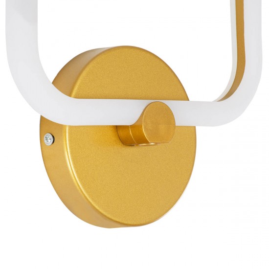 GloboStar® ELIZA 61344 Φωτιστικό Τοίχου - Απλίκα Design LED CCT 8W 960lm 360° AC 220-240V - Εναλλαγή Φωτισμού μέσω Διακόπτη On/Off All In One Ψυχρό 6000k+Φυσικό 4500k+Θερμό 2700k Μ22 x Π5 x Υ28.5cm - Χρυσό - 3 Years Warranty GloboStar® ELIZA 61344 Φωτιστικό Τοίχου - Απλίκα Design LED CCT 8W 960lm 360° AC 220-240V - Εναλλαγή Φωτισμού μέσω Διακόπτη On/Off All In One Ψυχρό 6000k+Φυσικό 4500k+Θερμό 2700k Μ22 x Π5 x Υ28.5cm - Χρυσό - 3 Years Warranty