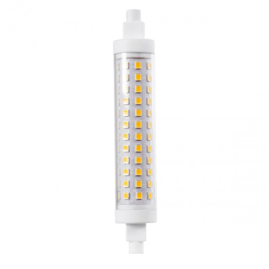 GloboStar® 60398 Λάμπα LED R7S 118mm 12W 1356lm 360° AC 220-240V IP20 Φ2 x Υ11.8cm Θερμό Λευκό 2700K - 3 Years Warranty