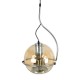 GloboStar® GLASSO 60927 Μοντέρνο Κρεμαστό Φωτιστικό Οροφής Μονόφωτο 1 x E27 Φιμέ Καθρεπτιζέ Χρυσό Μελί Γυάλινη Μπάλα με Μεταλλικό Επιχρωμιωμένο Σώμα Φ27 x Υ52cm GloboStar® GLASSO 60927 Μοντέρνο Κρεμαστό Φωτιστικό Οροφής Μονόφωτο 1 x E27 Φιμέ Καθρεπτιζέ Χρυσό Μελί Γυάλινη Μπάλα με Μεταλλικό Επιχρωμιωμένο Σώμα Φ27 x Υ52cm