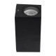 GloboStar® BURANO 60616 Φωτιστικό Τοίχου - Απλίκα Αρχιτεκτονικού Φωτισμού Εξωτερικού Χώρου Up & Down Αλουμινίου με Ντουί 2 x GU10 AC 220-240V Αδιάβροχο IP65 L15 x W8 x H6.8cm - Μαύρο - 5 Years Warranty GloboStar® BURANO 60616 Φωτιστικό Τοίχου - Απλίκα Αρχιτεκτονικού Φωτισμού Εξωτερικού Χώρου Up & Down Αλουμινίου με Ντουί 2 x GU10 AC 220-240V Αδιάβροχο IP65 L15 x W8 x H6.8cm - Μαύρο - 5 Years Warranty