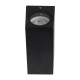 GloboStar® BURANO 60616 Φωτιστικό Τοίχου - Απλίκα Αρχιτεκτονικού Φωτισμού Εξωτερικού Χώρου Up & Down Αλουμινίου με Ντουί 2 x GU10 AC 220-240V Αδιάβροχο IP65 L15 x W8 x H6.8cm - Μαύρο - 5 Years Warranty GloboStar® BURANO 60616 Φωτιστικό Τοίχου - Απλίκα Αρχιτεκτονικού Φωτισμού Εξωτερικού Χώρου Up & Down Αλουμινίου με Ντουί 2 x GU10 AC 220-240V Αδιάβροχο IP65 L15 x W8 x H6.8cm - Μαύρο - 5 Years Warranty