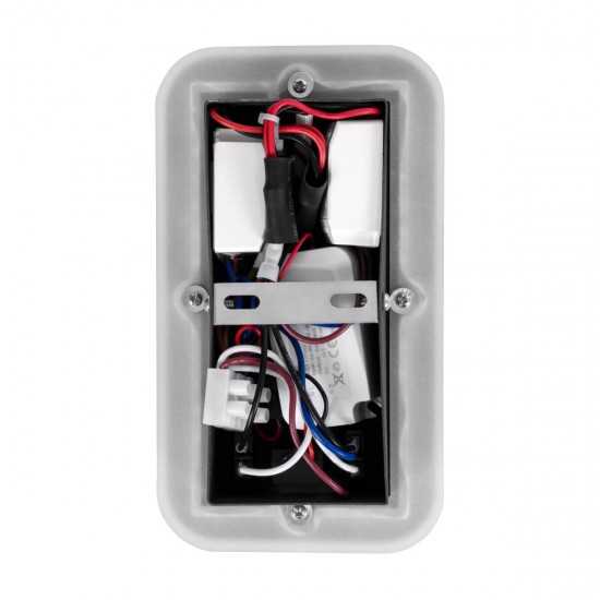 GloboStar® LADY-O 61363 Μοντέρνο Φωτιστικό Τοίχου - Απλίκα Ξενοδοχείου Bed Side LED 10W 1000lm 36° & 360° AC 220-240V - Reading Light & 360° Κρυφός Φωτισμός - Φορτιστής USB 3A - Μ10.5 x Π10 x Υ18.5cm - Φυσικό Λευκό 4500K - Μαύρο